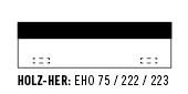 1 HM Hobelmesser 75 x für Holz-Her - EHO 75-222-223