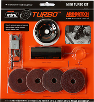 Arbortech Mini Turbo Kit für Winkelschleifer (M5 Version) Arbortech Mini Turbo Kit für Winkelschleifer (M5 Version)