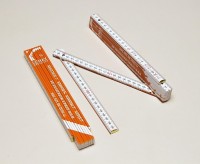 Gliedermaßstab (Zollstock) 2m / weiß Gliedermaßstab (Zollstock) 2m / weiß