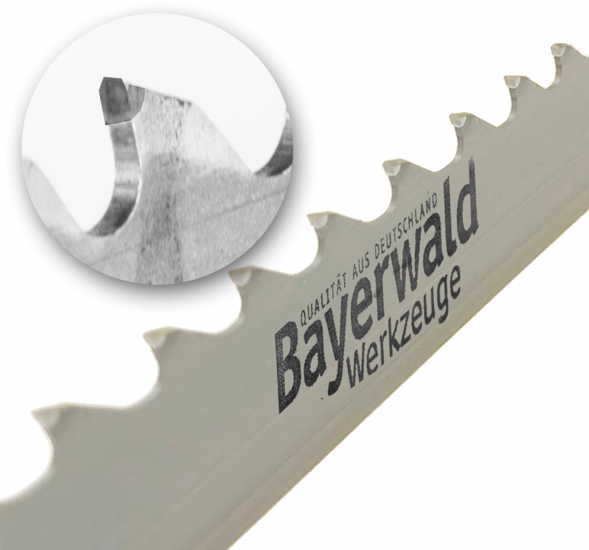 HM PR Plus Bau-Bandsägeblätter für Mauersteinbandsägen - die Innovation der Zahngeometrie ...