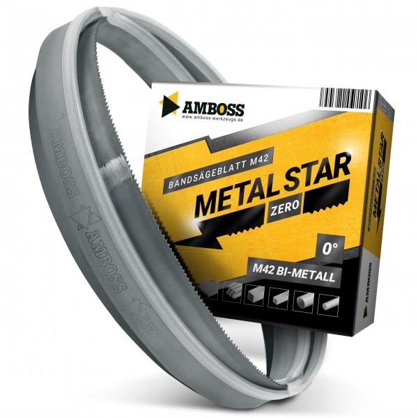 25.10 Amboss Metal Star Zero M42 Bandsägeblatt nach Maß (für Baustahl)
