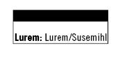 1 HSS Hobelmesser 260 x 20 x 2.5 für Lurem - Lurem-Susemihl