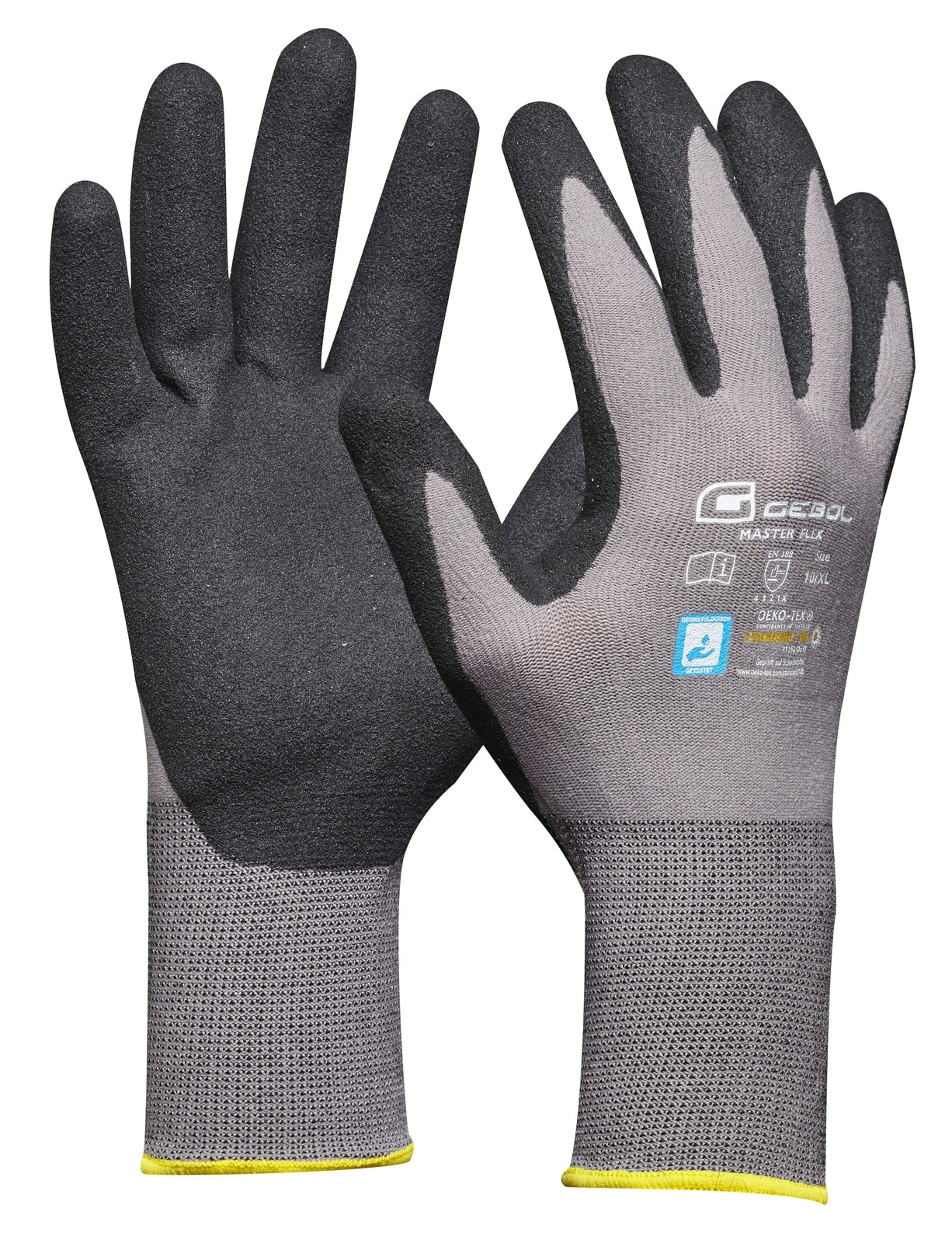1 Paar Schutzhandschuh Master Flex Gr.10 | Schutzhandschuhe gegen  mechanische Risiken | Schutzhandschuhe | Arbeitsschutz | Zubehör |  Sägeblatt König