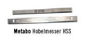 4 x Original Metabo HSS-Hobelmesser 310 x 30 x 3 mm für HC 314 bis Bj. 99