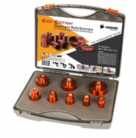 Amboss Red Edition - Profi Diamantbohrkronen-Set Amboss Red Edition - Profi Diamantbohrkronen-Set